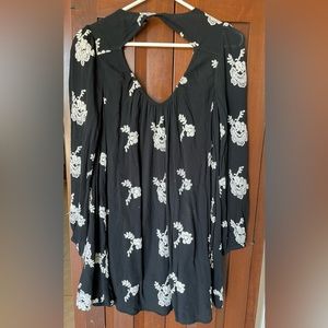 Black and white dress